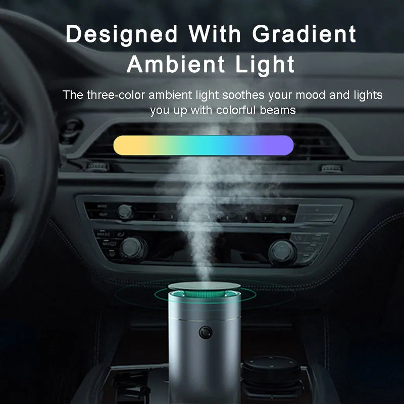 Car Diffuser Air Freshener with LED Light