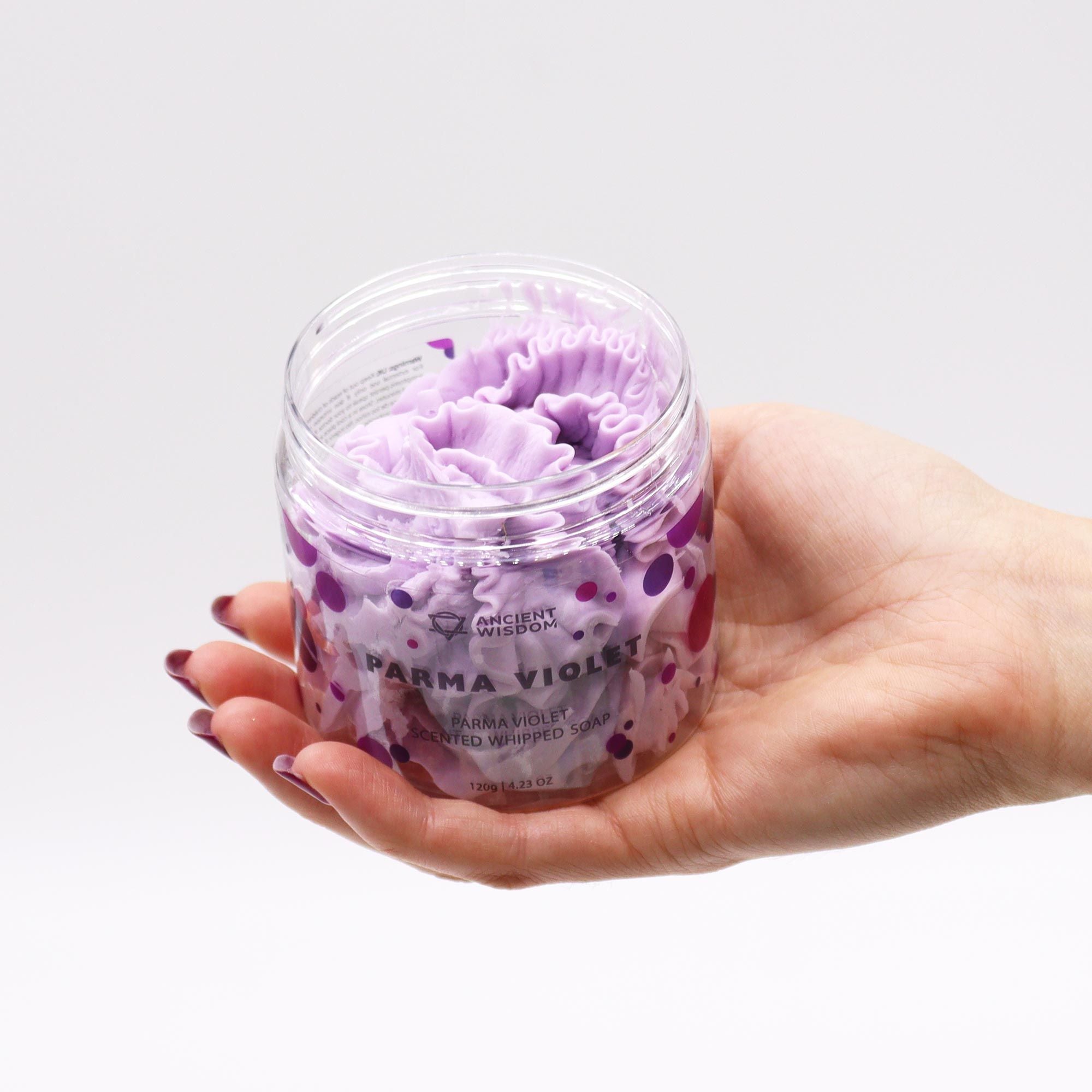 Parma Violet Luxury Whipped Soap 120g