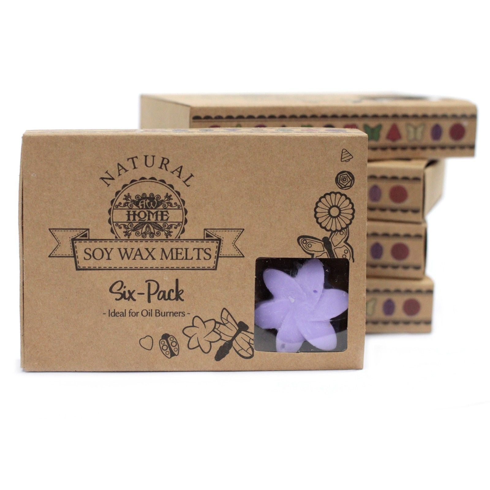 Box of 6 Wax Melts - Lavender Fields
