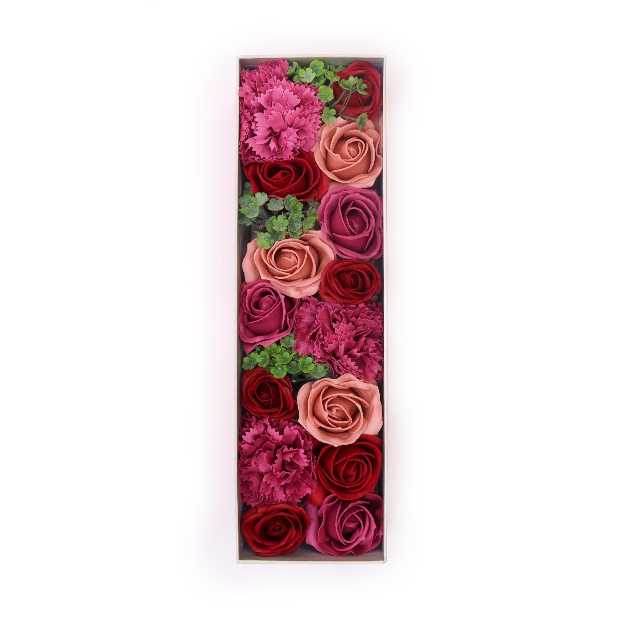 Long Box - Classic Red Soap Roses