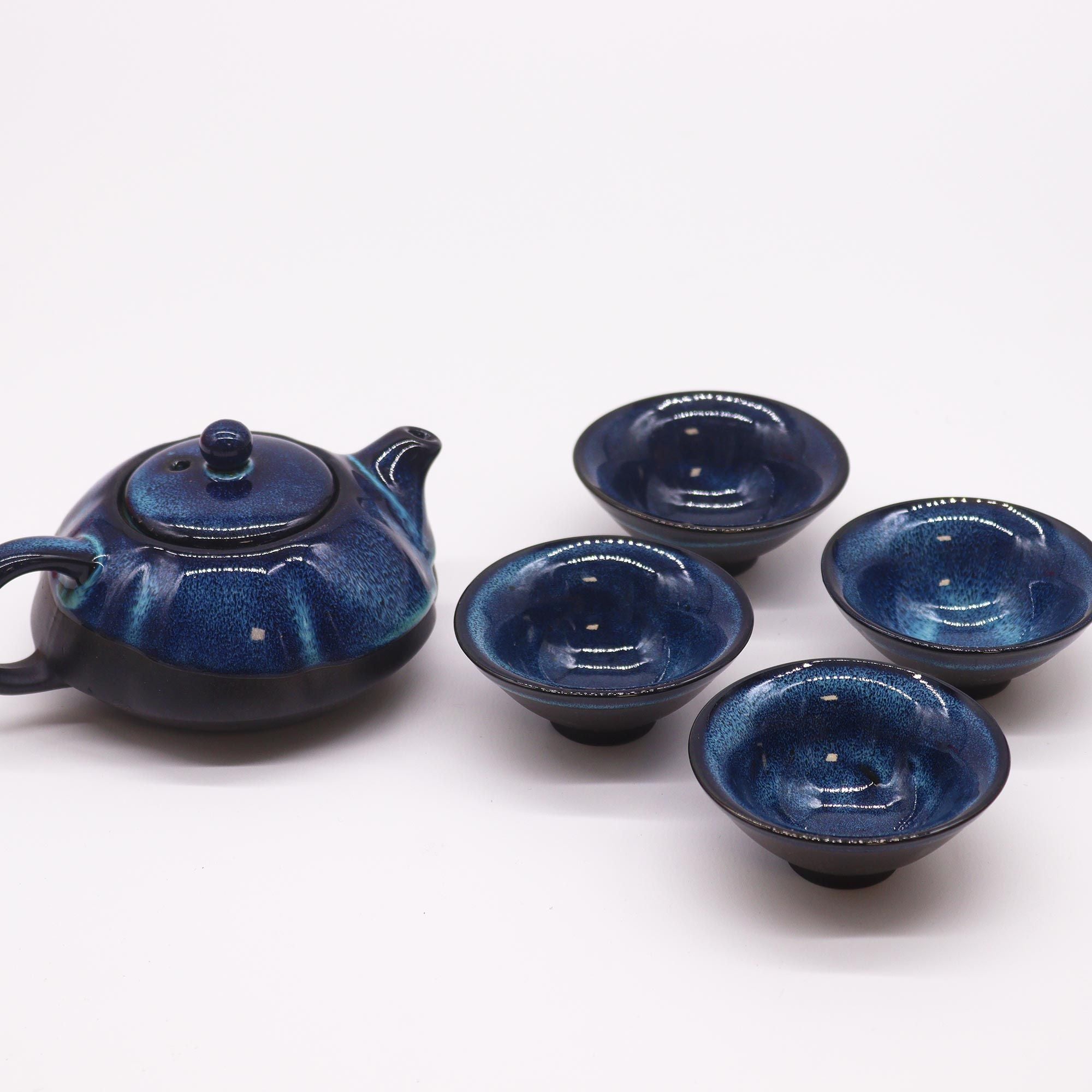 Herbal Blues Teapot Set
