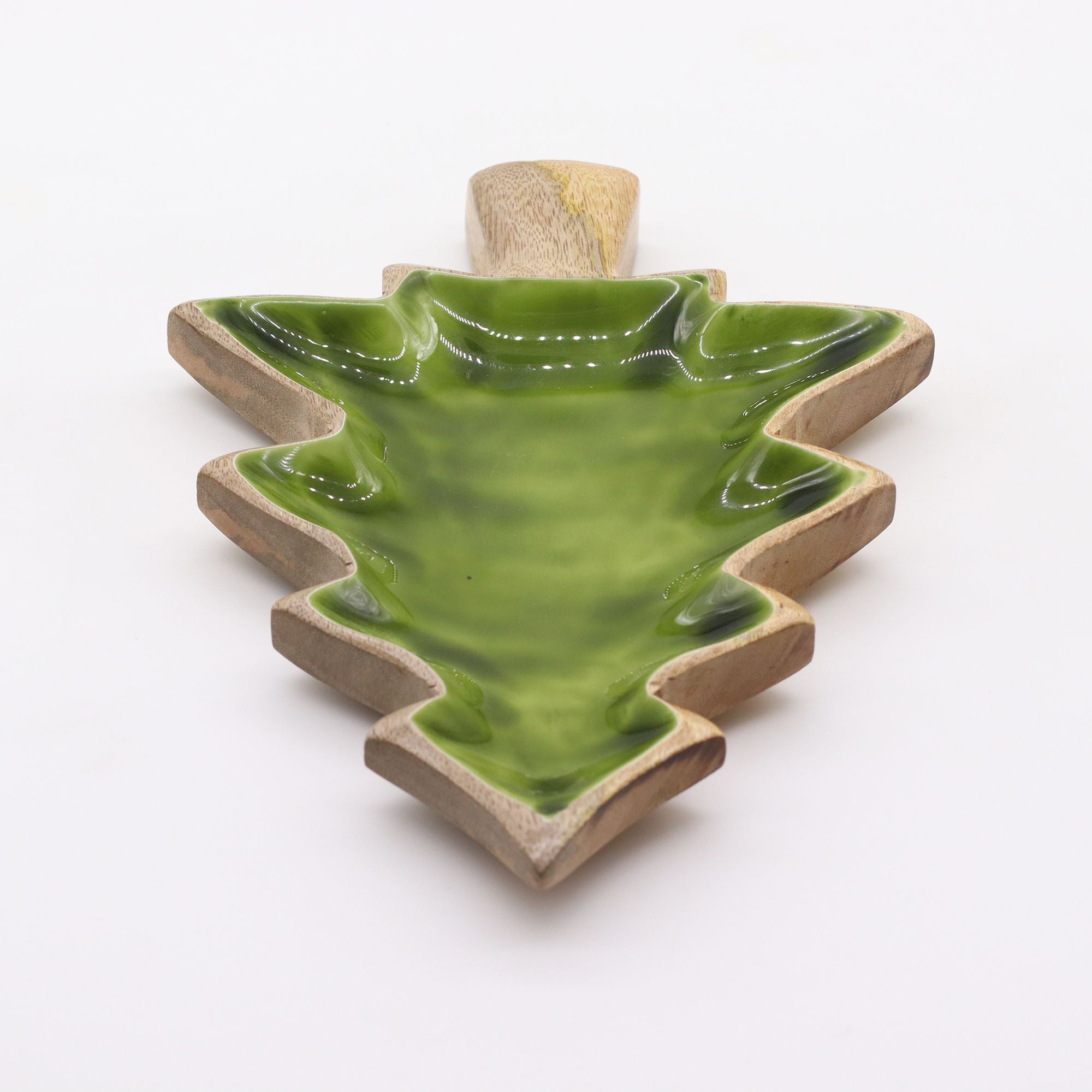 Lost in the Forrest - Enamel Tree Wooden Bowl