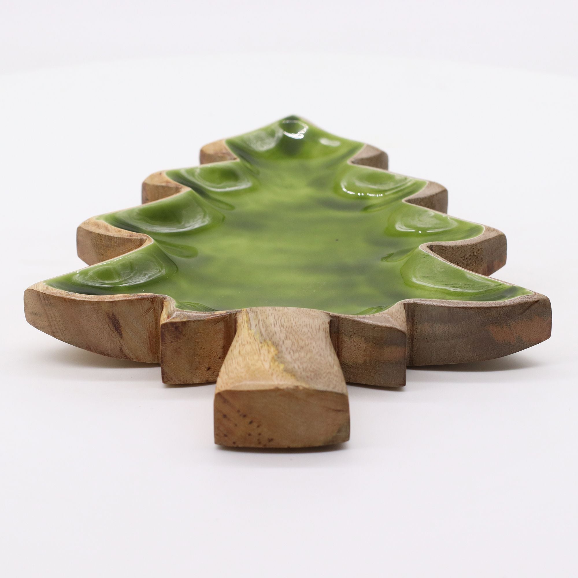 Lost in the Forrest - Enamel Tree Wooden Bowl