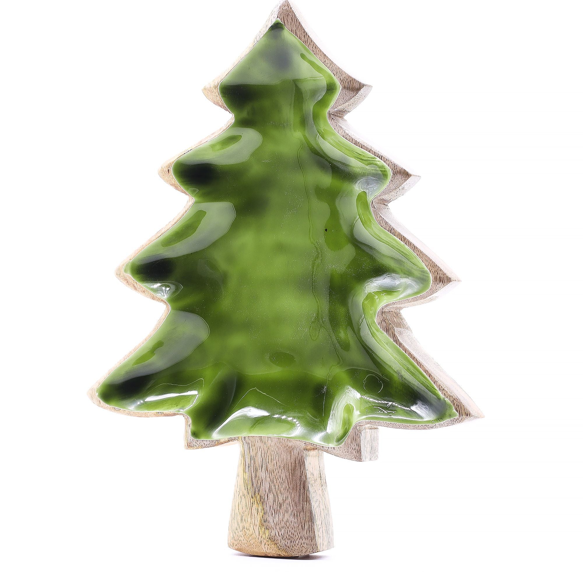Lost in the Forrest - Enamel Tree Wooden Bowl