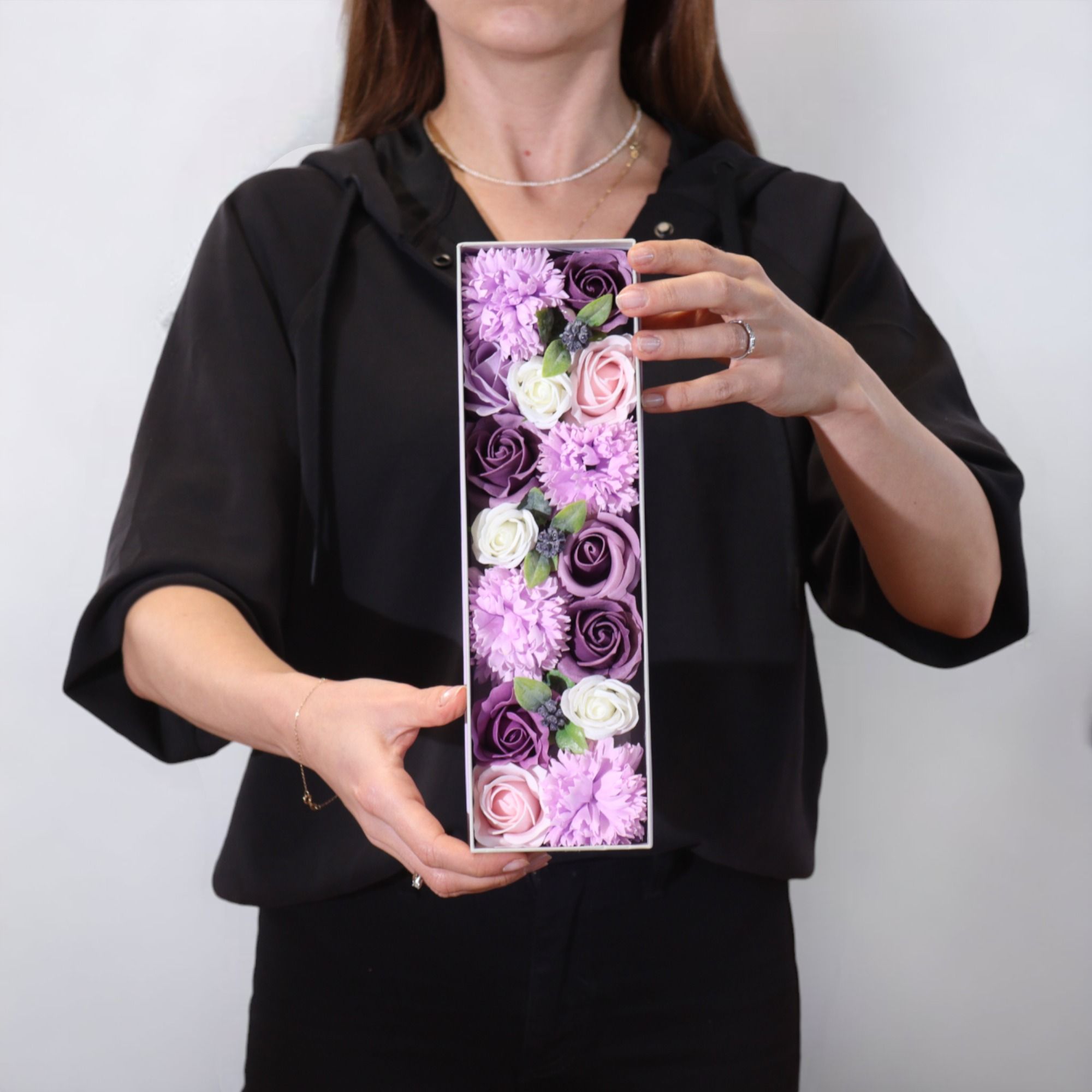 Long Box - Lavender Rose & Carnation Soaps