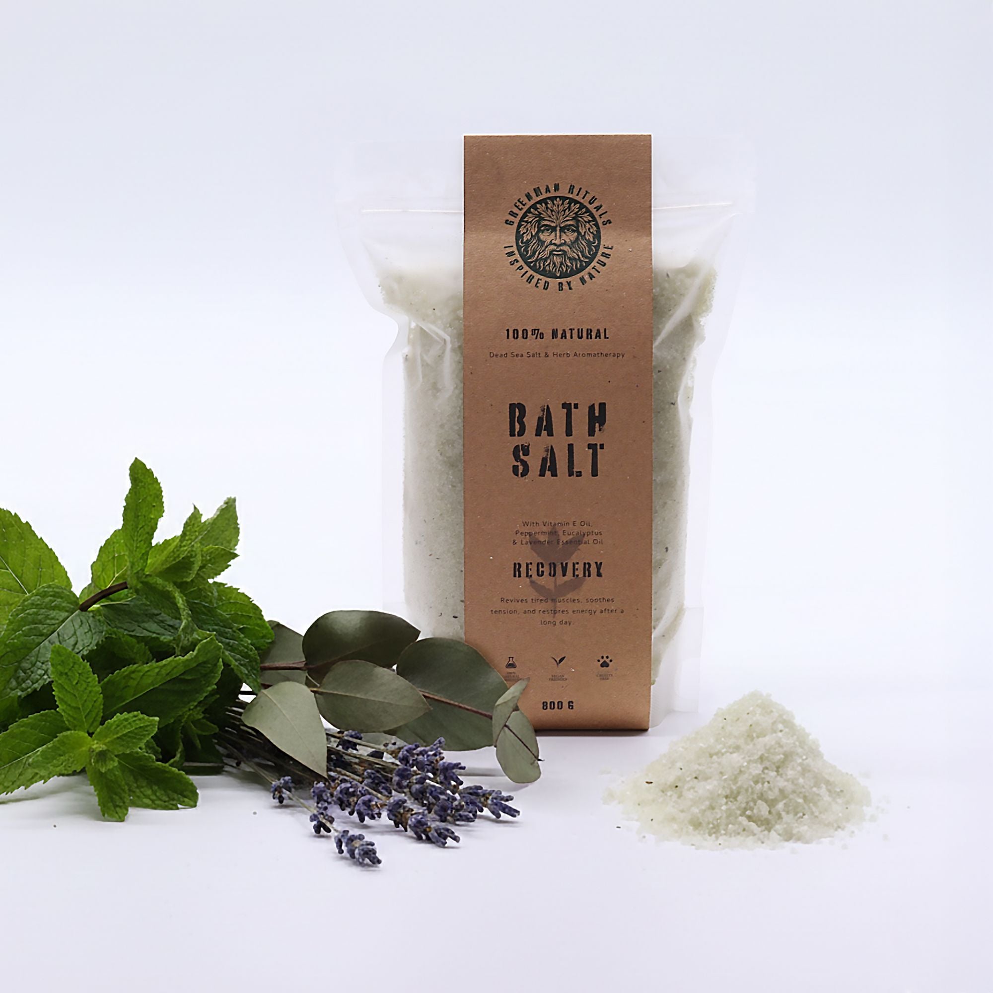 Serenityy's Rituals Menthol Aromatherapy Epsom Bath Salt – Recovery