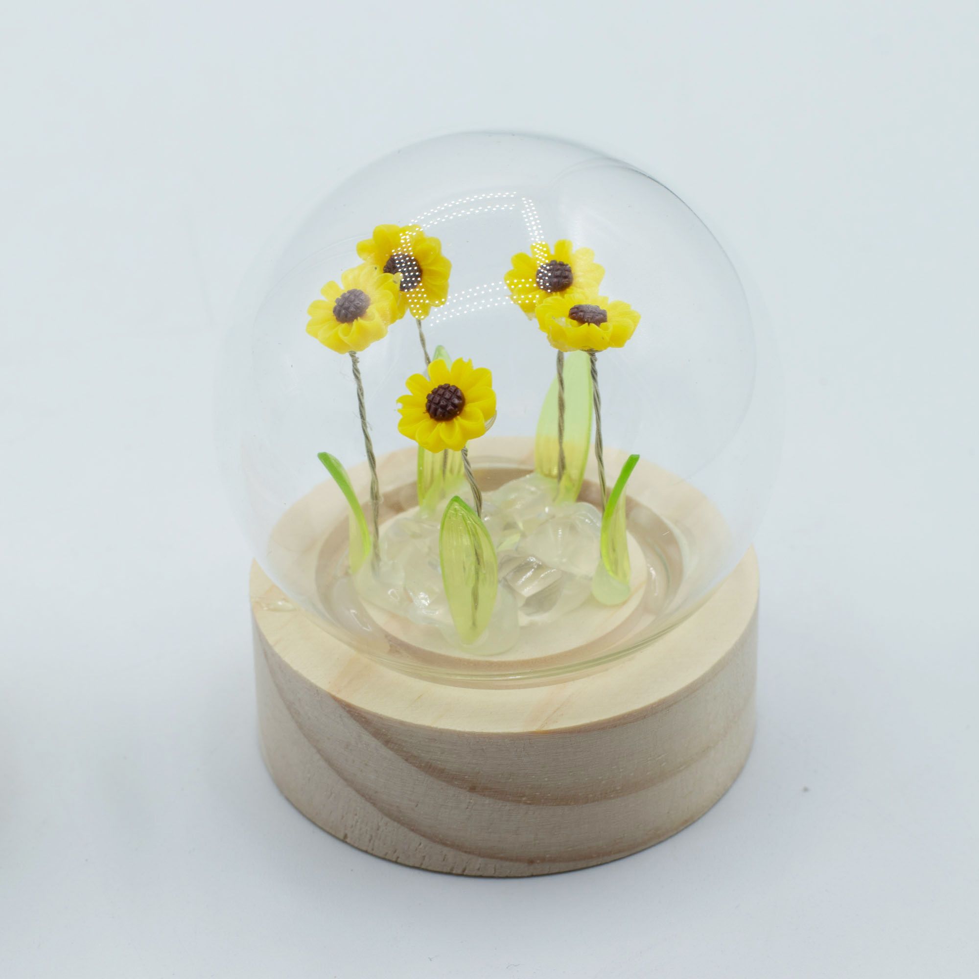 Floral Glow Garden Dome - Sunflowers - LED Battery