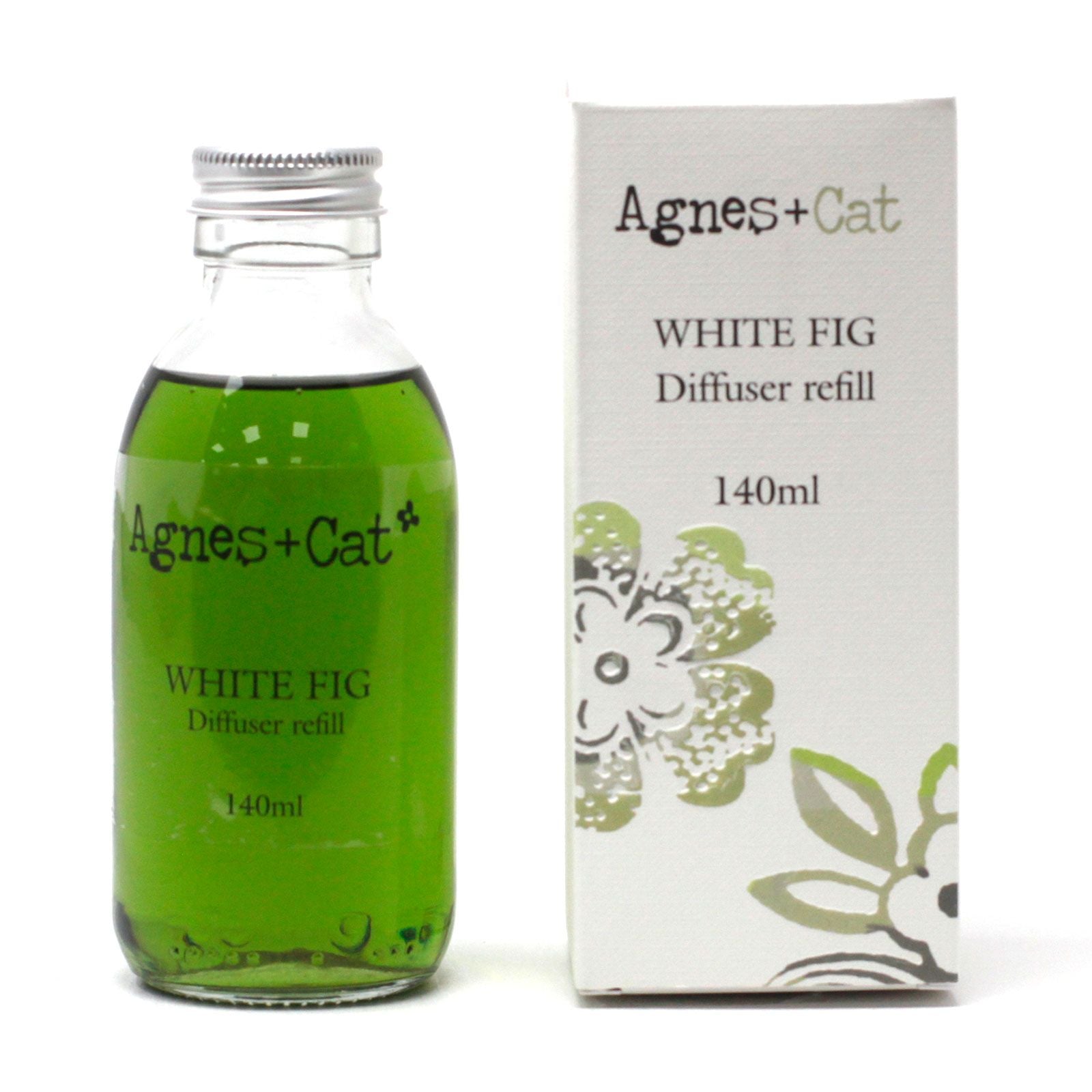 Agnes + Cat Reed Diffuser Refill - Up to 16 weeks - White Fig 150ml