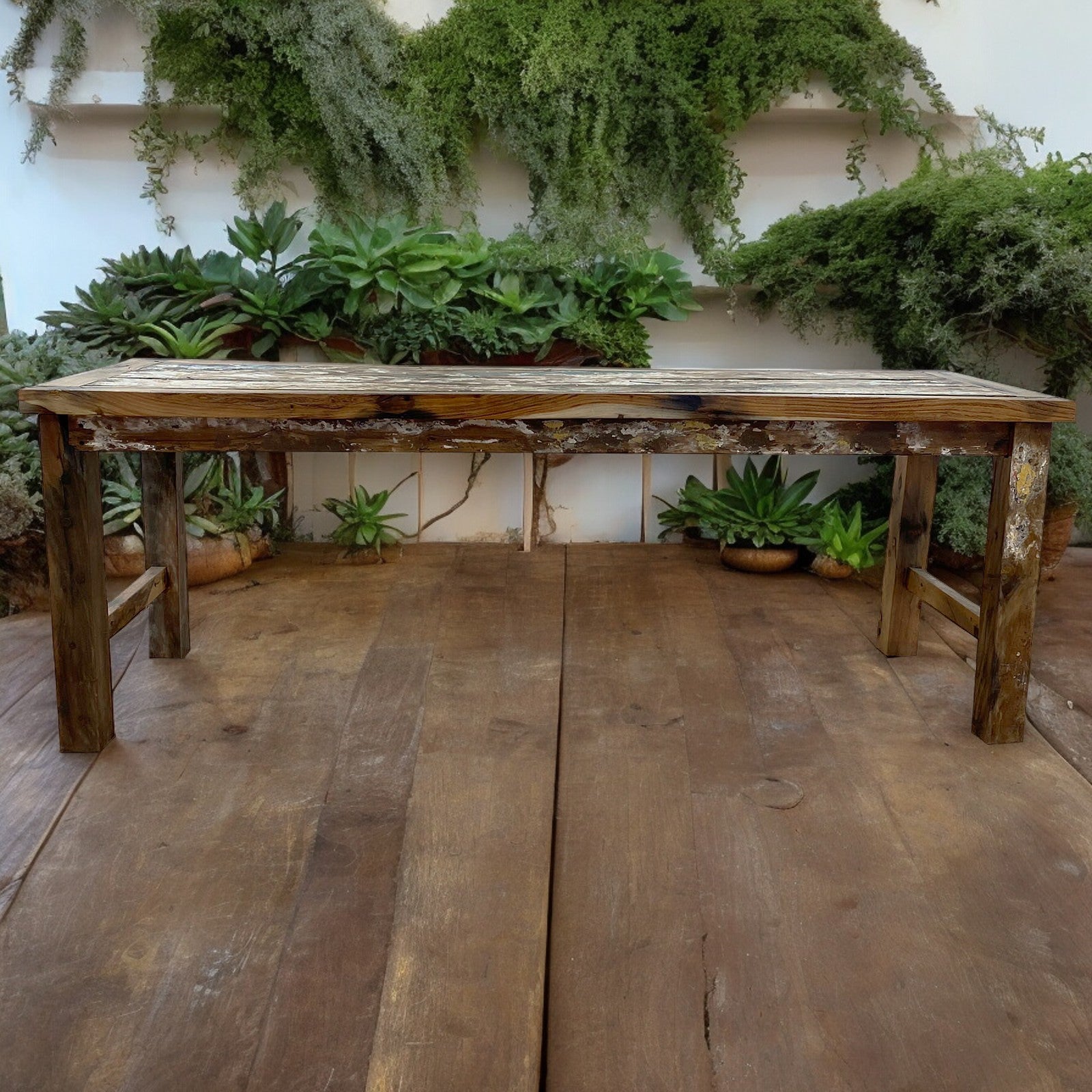 Recycled Teakwood Dinning Table