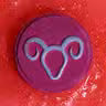 Set of 2 - Zodiac Bath Fizzers with Horoscope - Aries