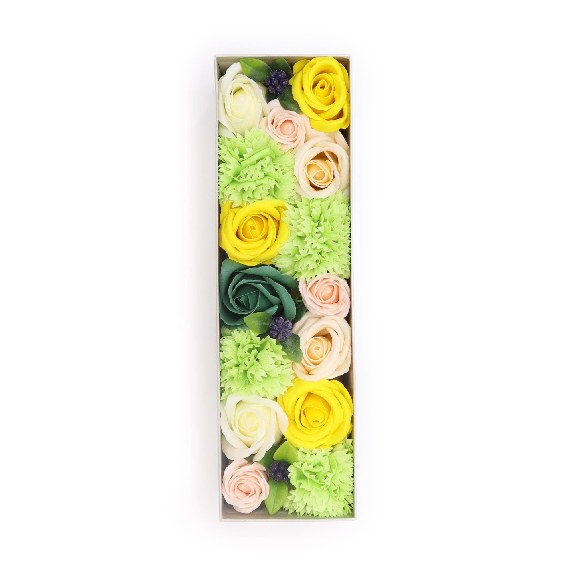 Long Box - Spring Celebrations Soap - Yellow & Greens