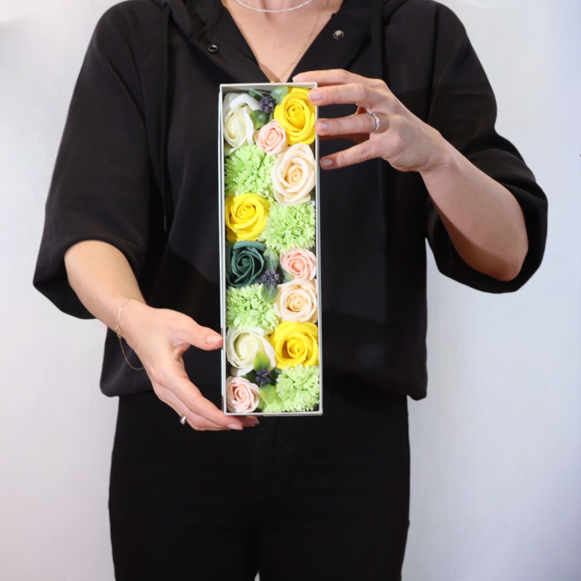 Long Box - Spring Celebrations Soap - Yellow & Greens