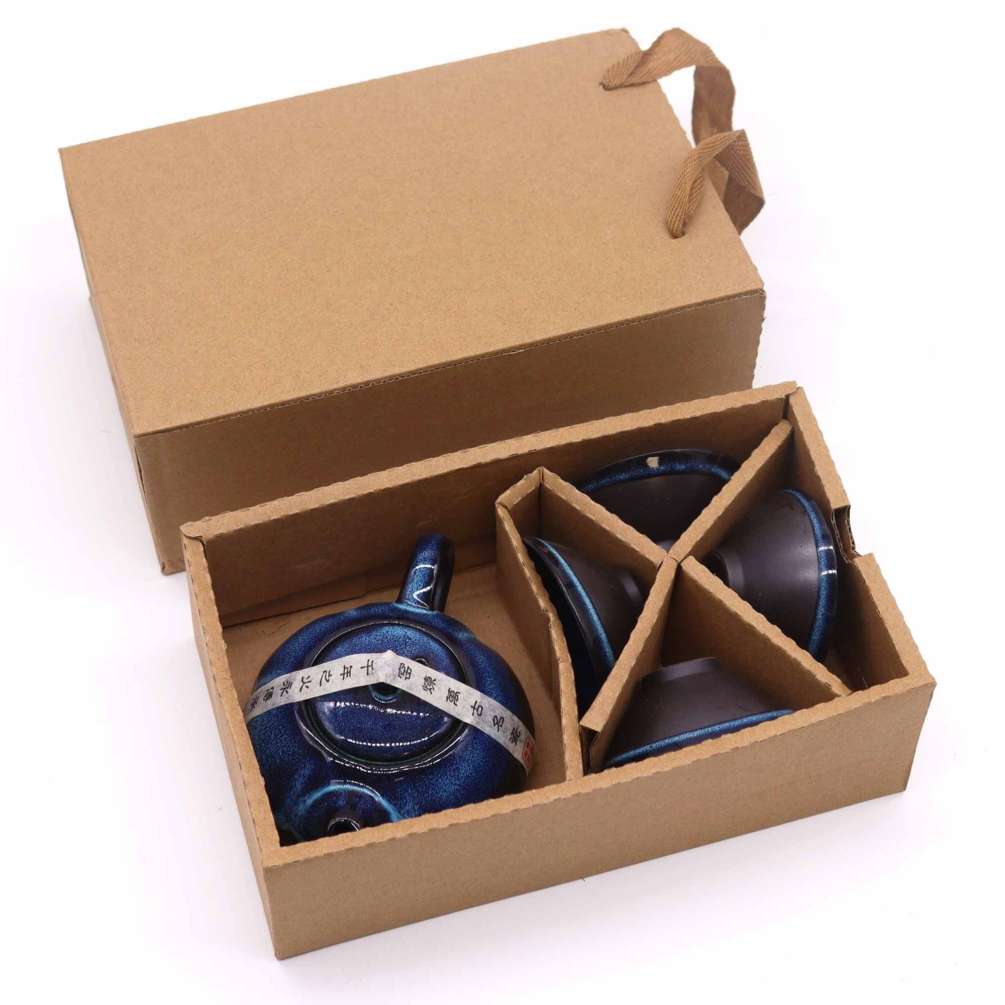 Herbal Blues Teapot Set