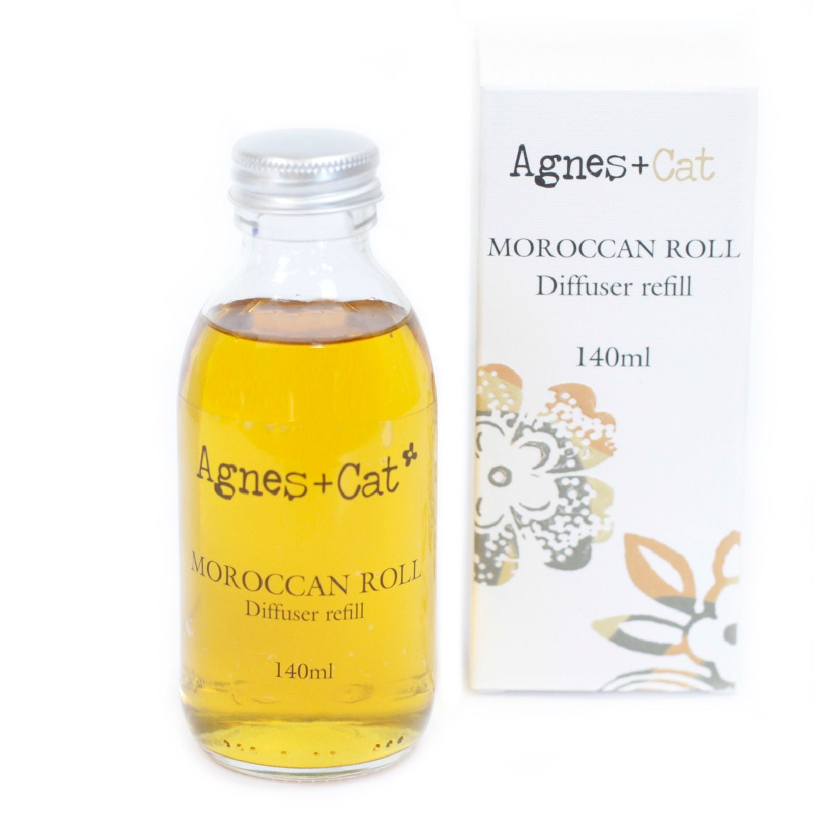 Agnes + Cat Reed Diffuser Refill - Up to 16 weeks - Moroccan Roll 150ml