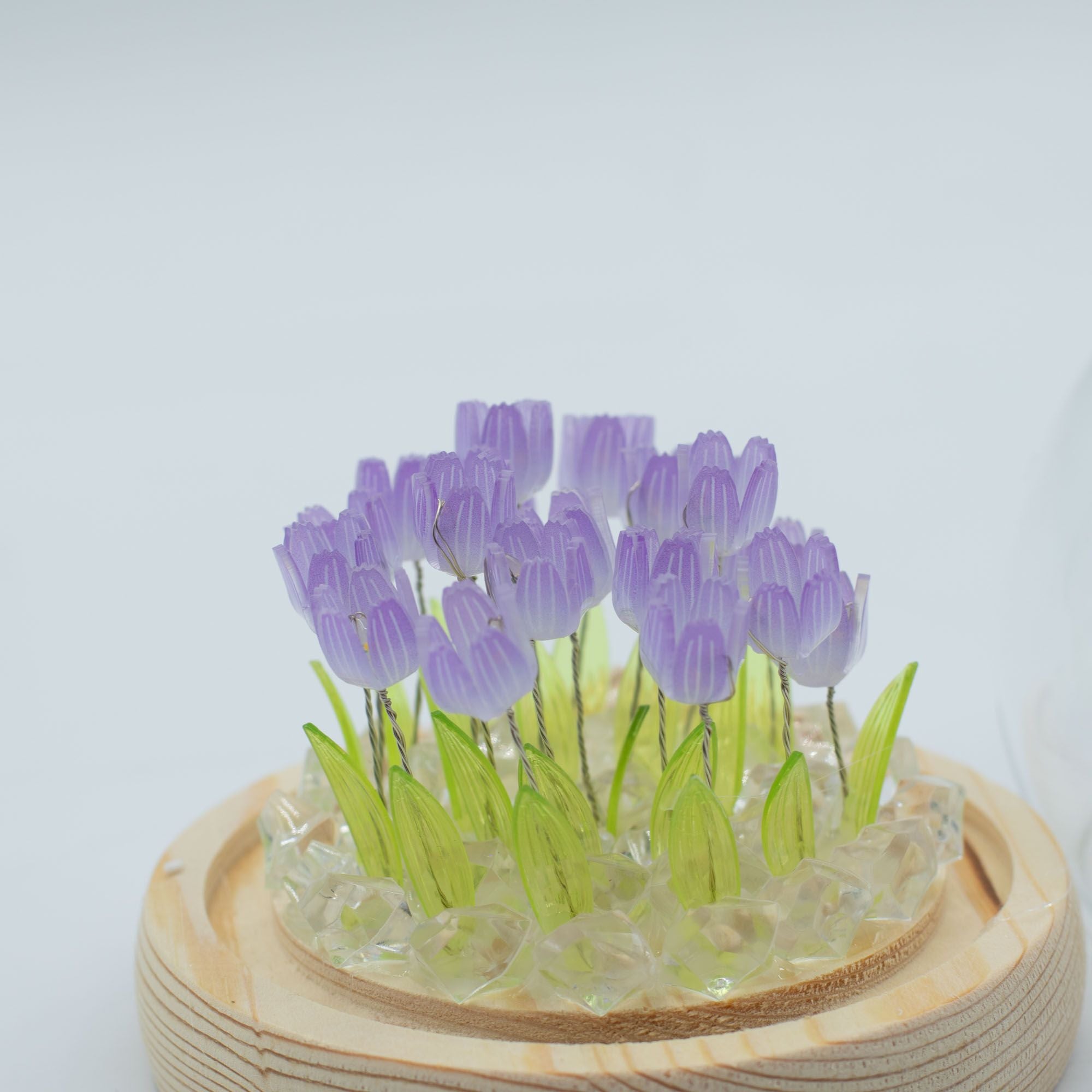 Floral Glow Garden Dome - Tulips - LED USB