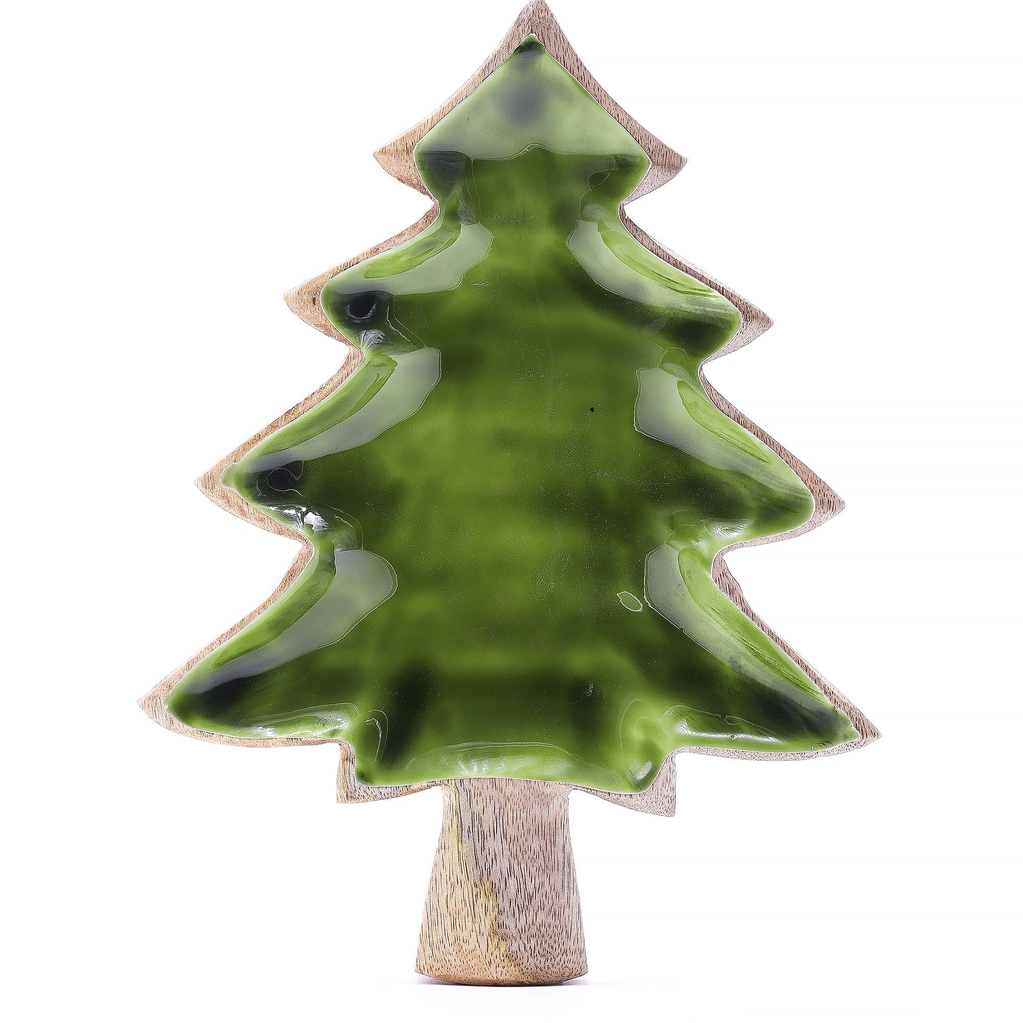 Lost in the Forrest -  Enamel Tree Wooden Bowl