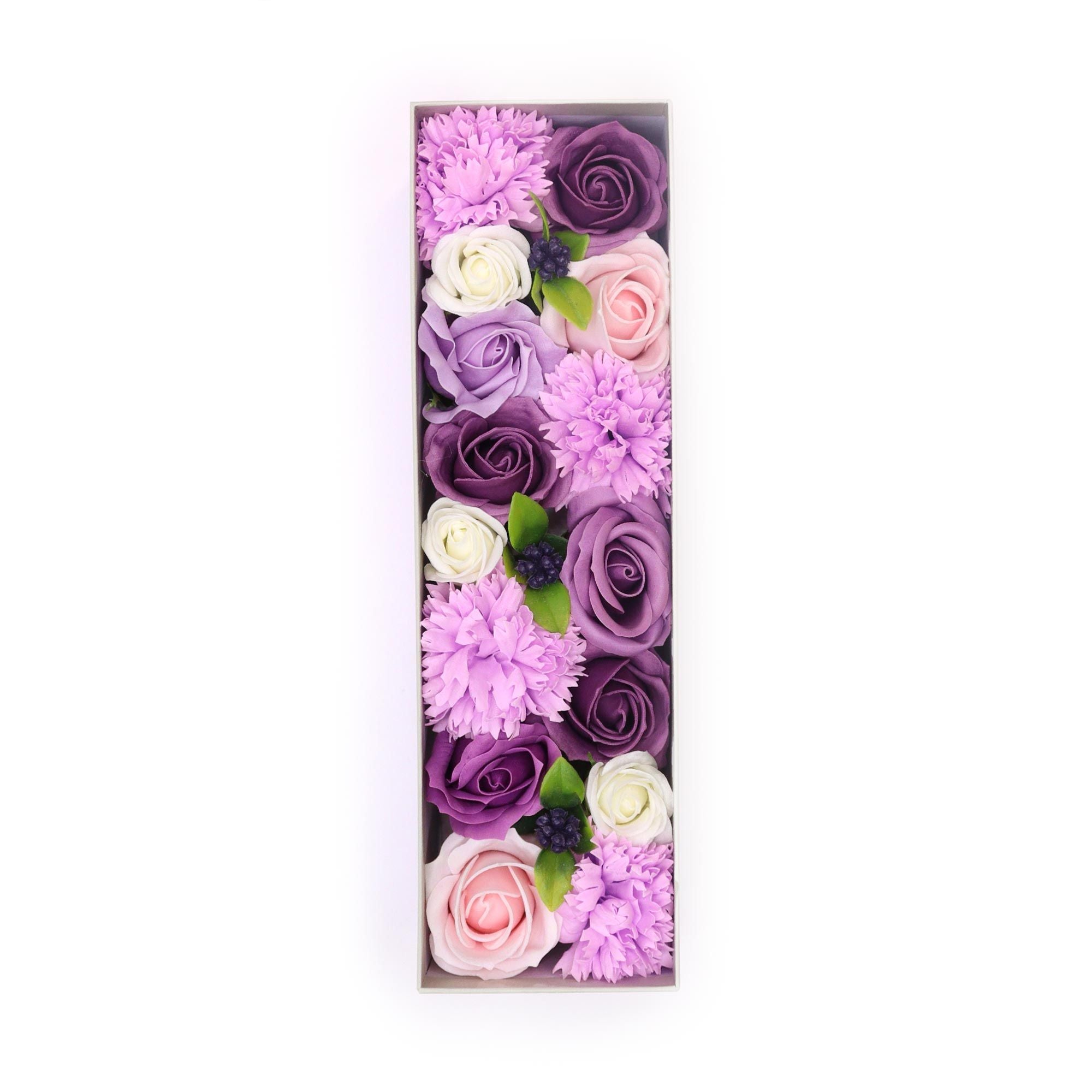 Long Box -  Lavender Rose & Carnation Soaps