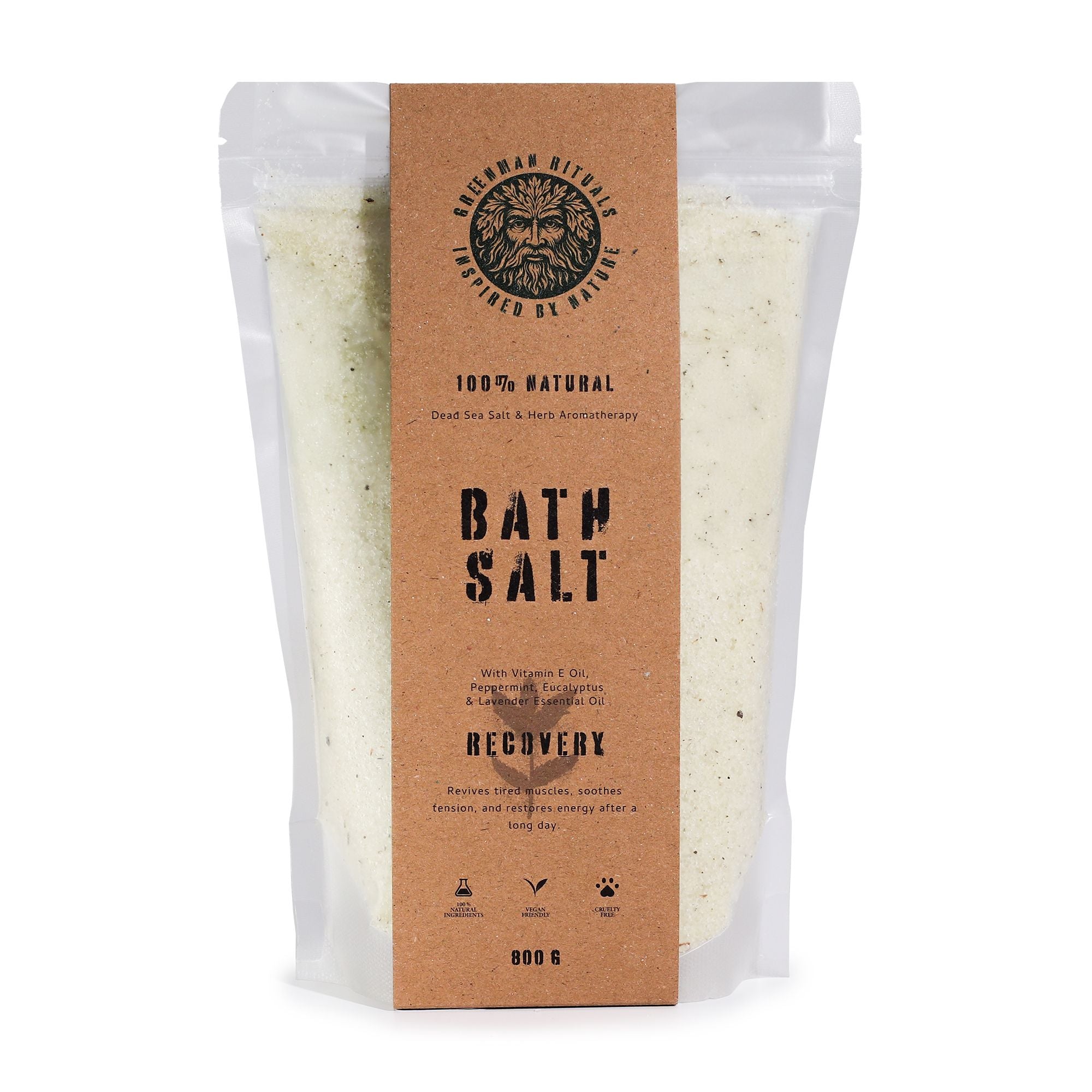 Serenityy's Rituals Menthol Aromatherapy Epsom Bath Salt – Recovery