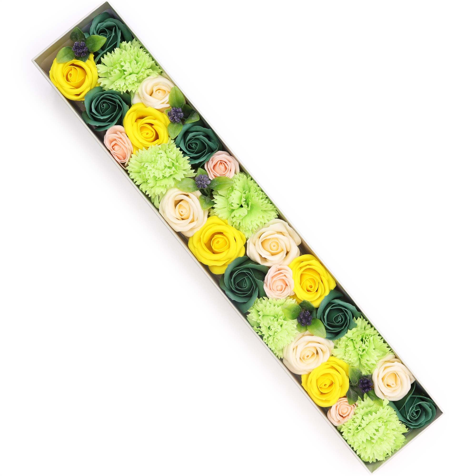 Long Box - Spring Celebrations Soap - Yellow & Greens