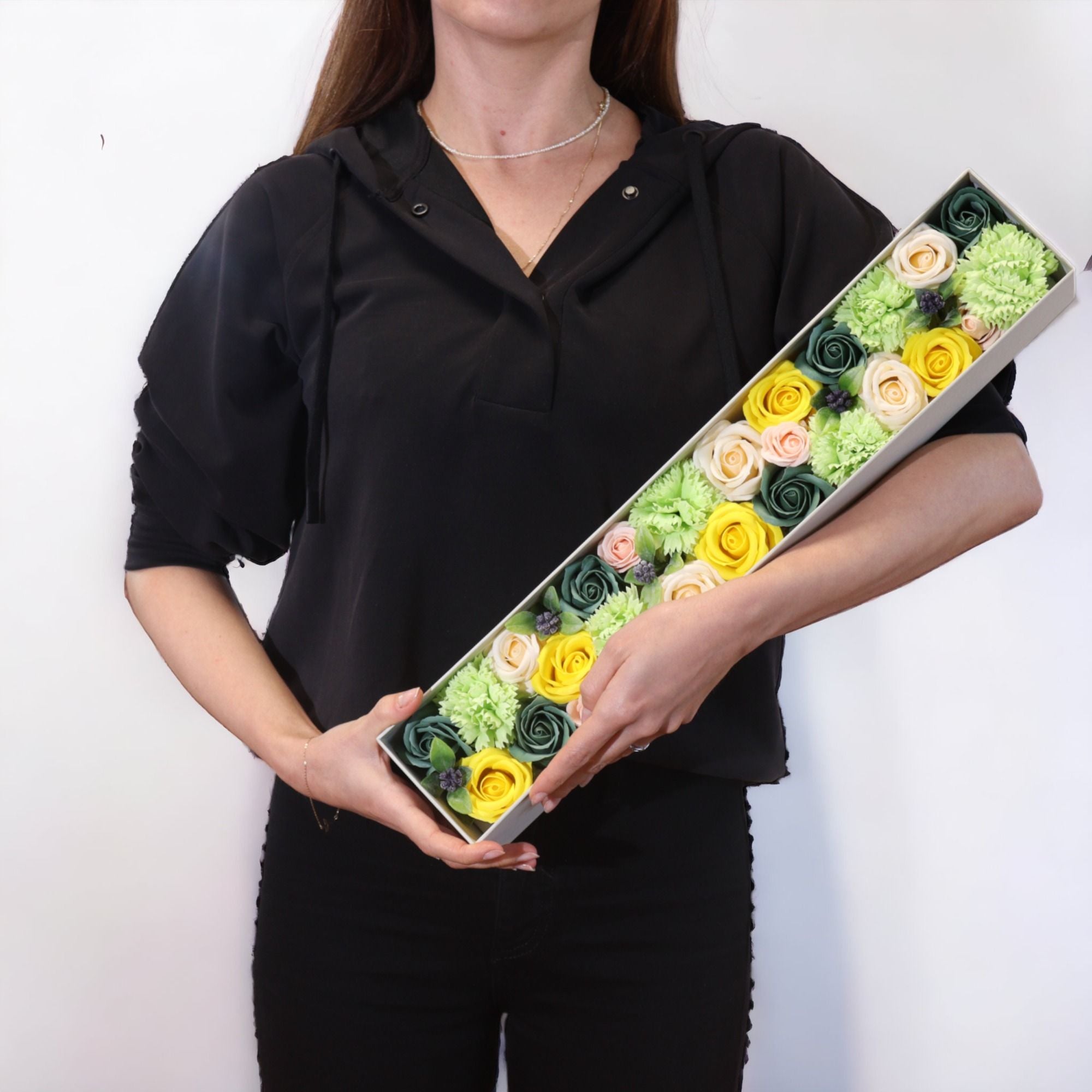 Long Box - Spring Celebrations Soap - Yellow & Greens