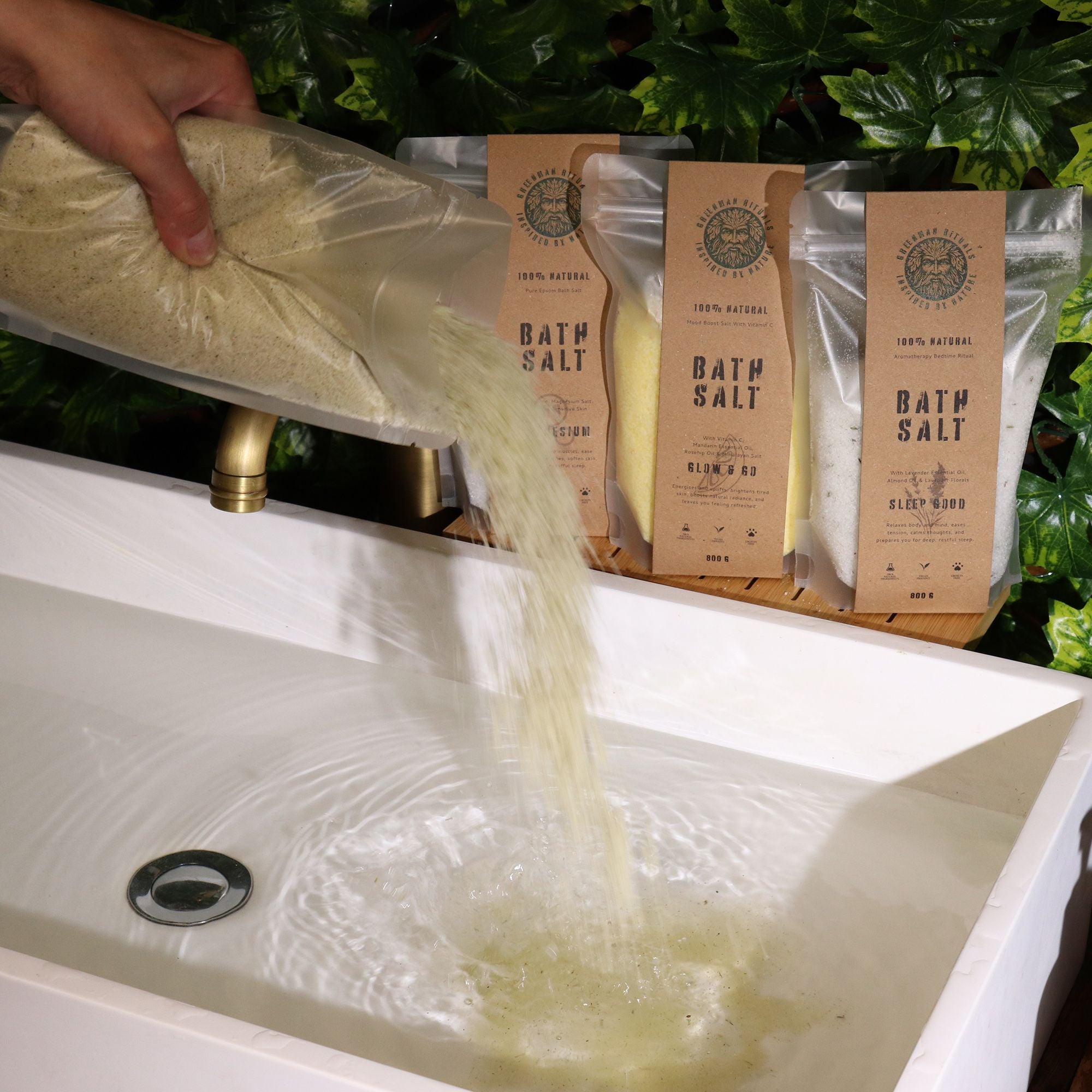Serenityy's Rituals Menthol Aromatherapy Epsom Bath Salt – Recovery