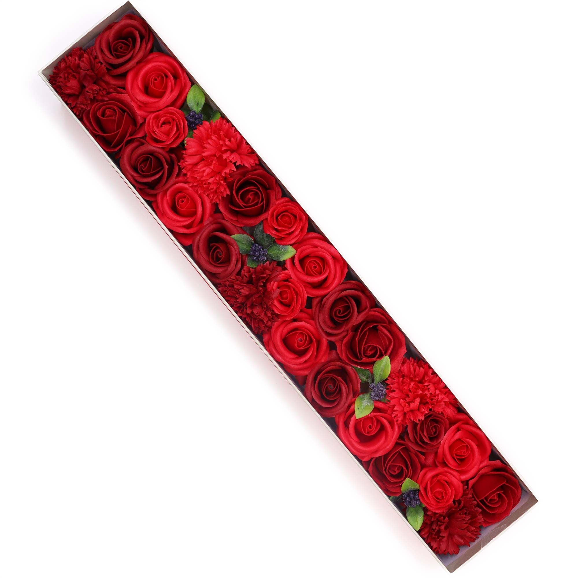 Classic Red Soap Roses