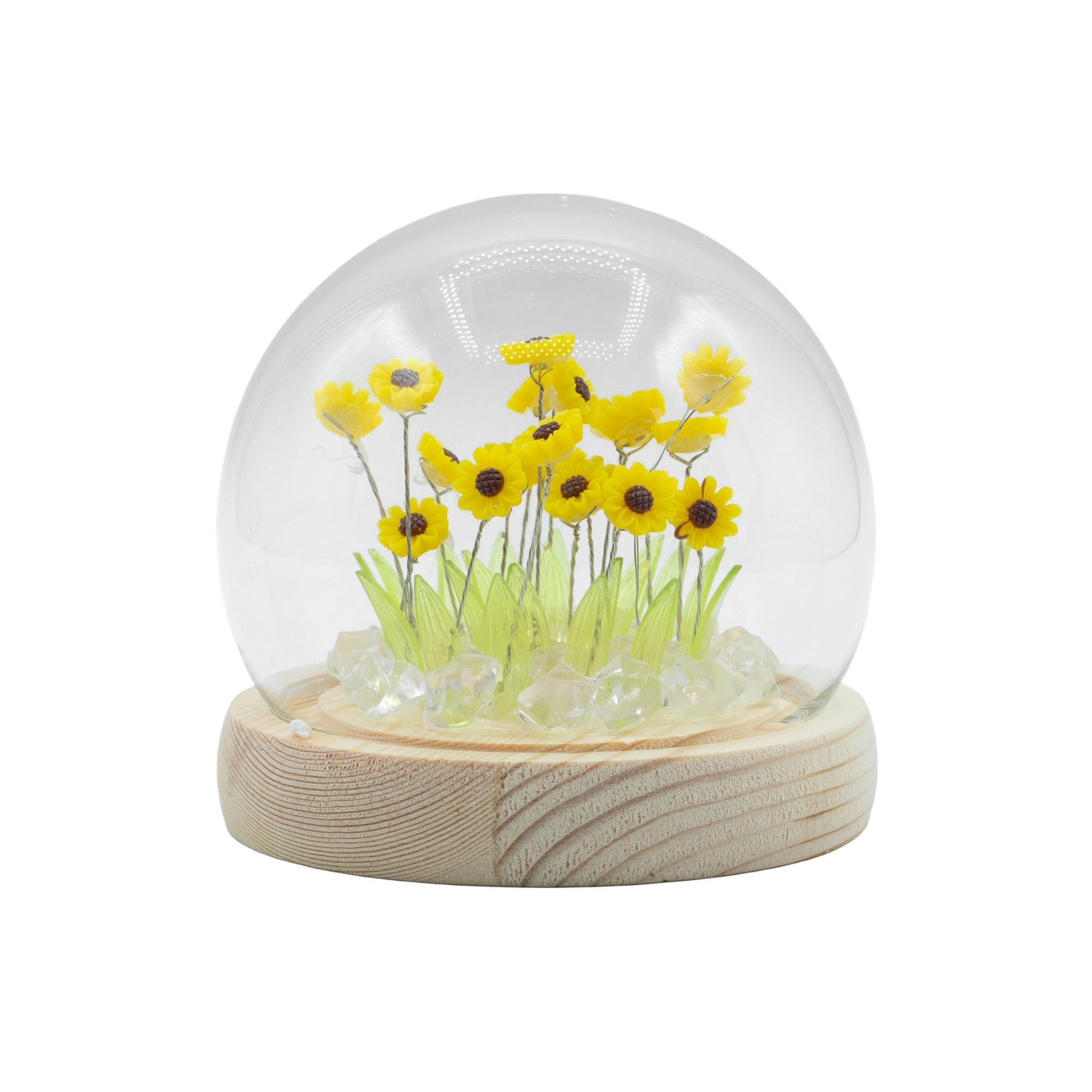Floral Glow Garden Dome - Sunflower - LED USB