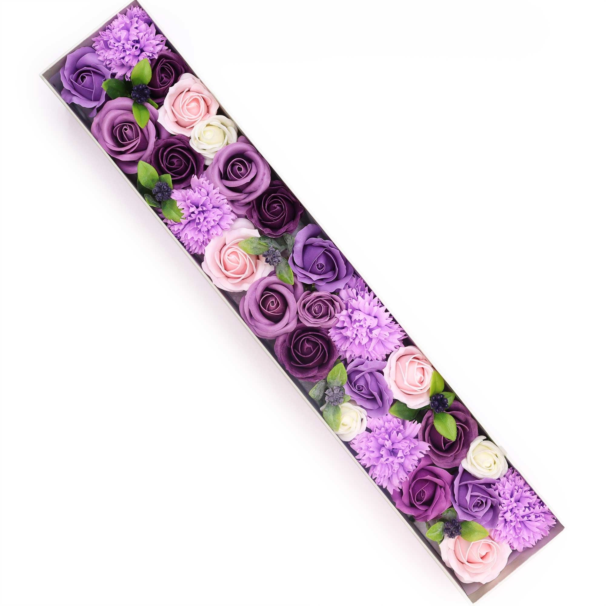 Long Box -  Lavender Rose & Carnation Soaps