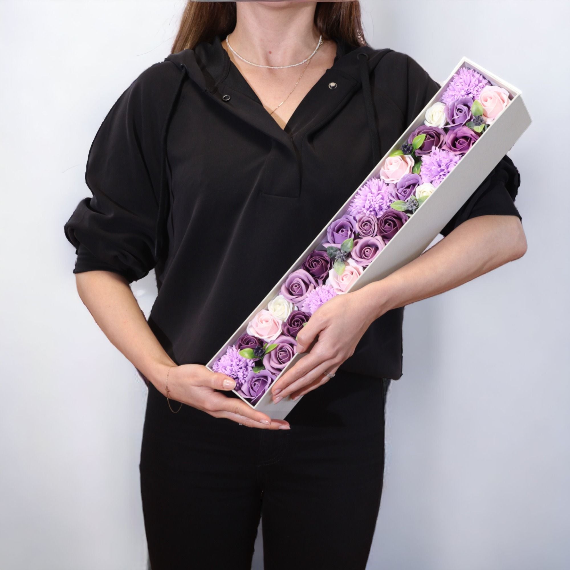 Long Box -  Lavender Rose & Carnation Soaps