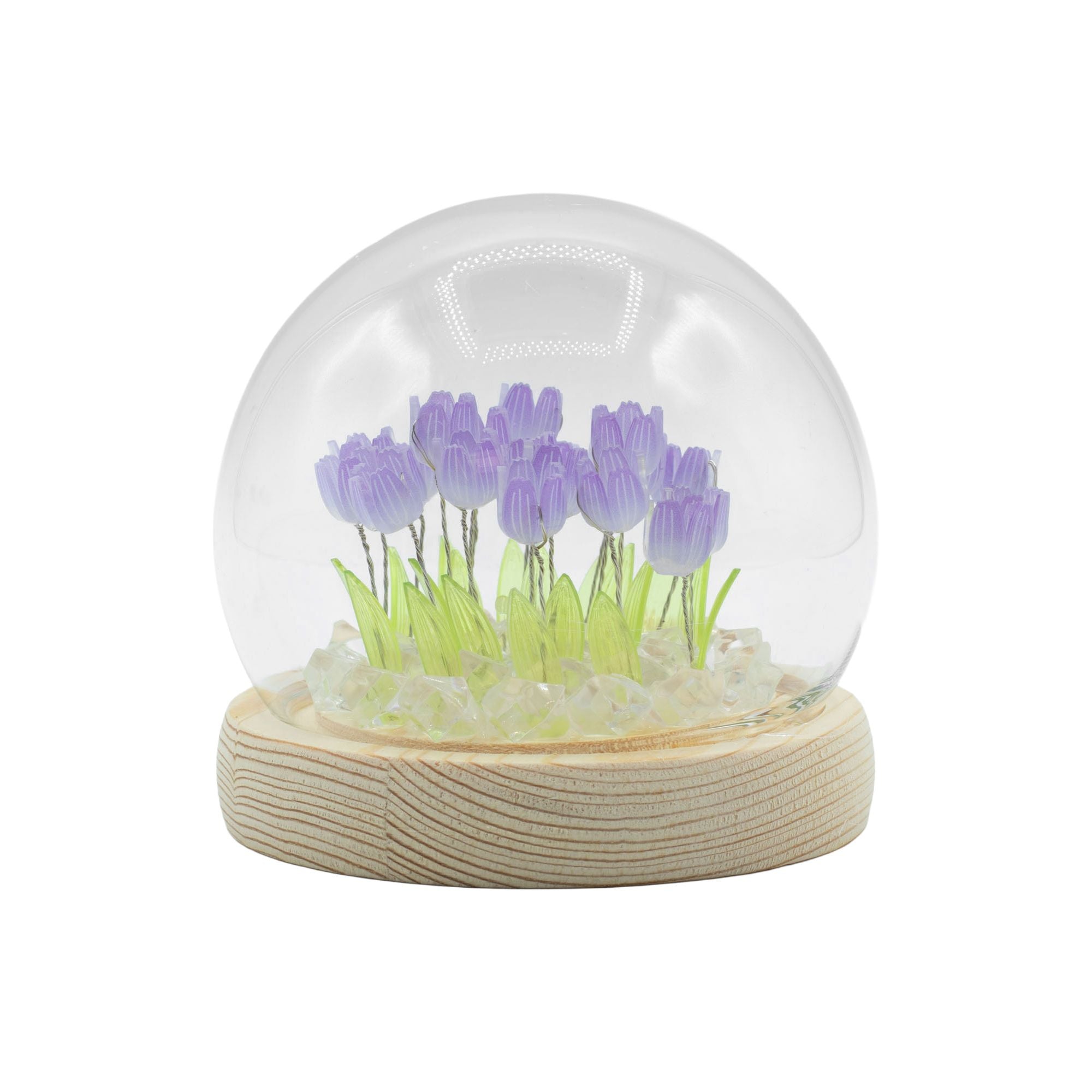 Floral Glow Garden Dome - Tulips - LED USB