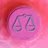Set of 2 - Zodiac Bath Fizzers with Horoscope - Libra