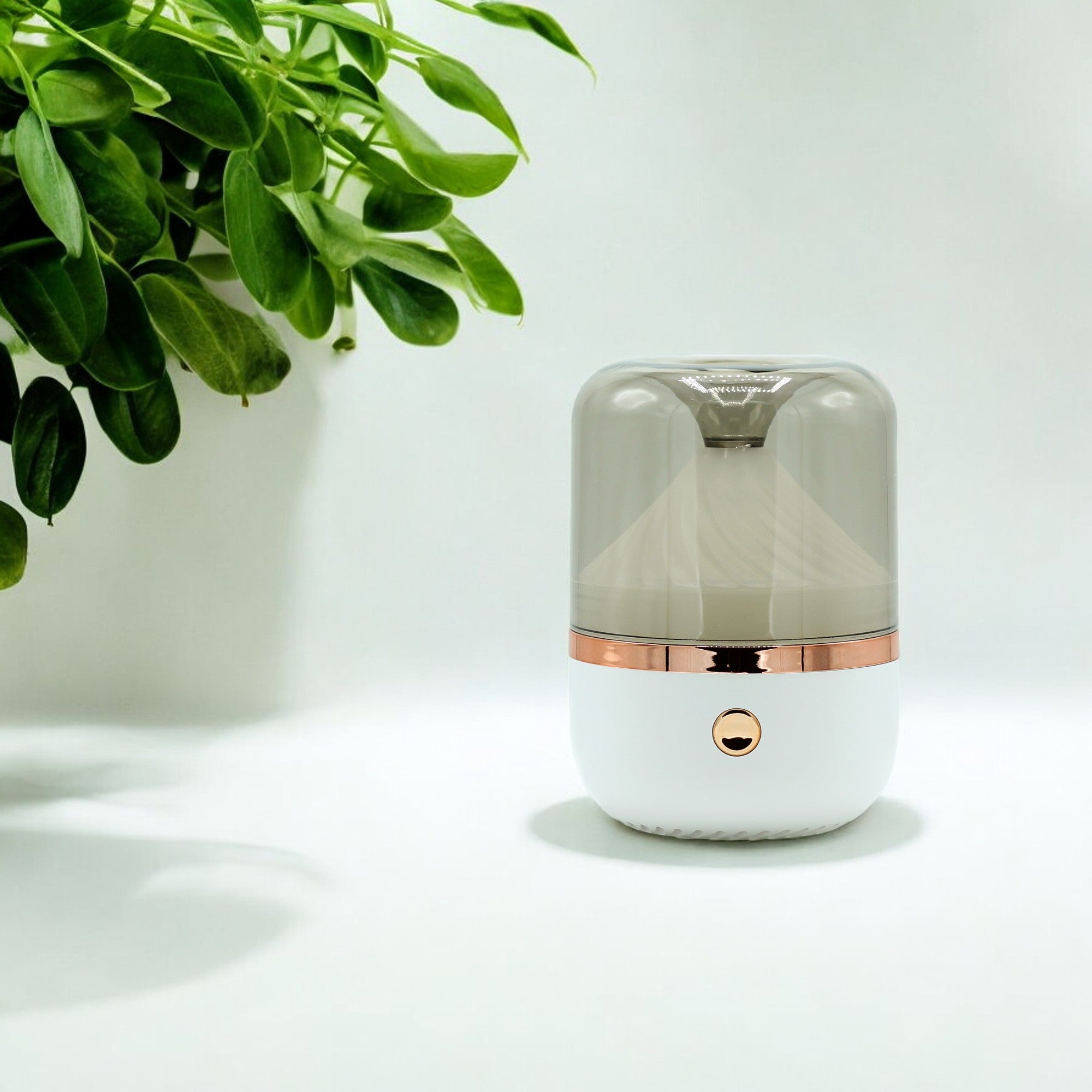 Urban Aroma Diffuser White & Bronze- USB