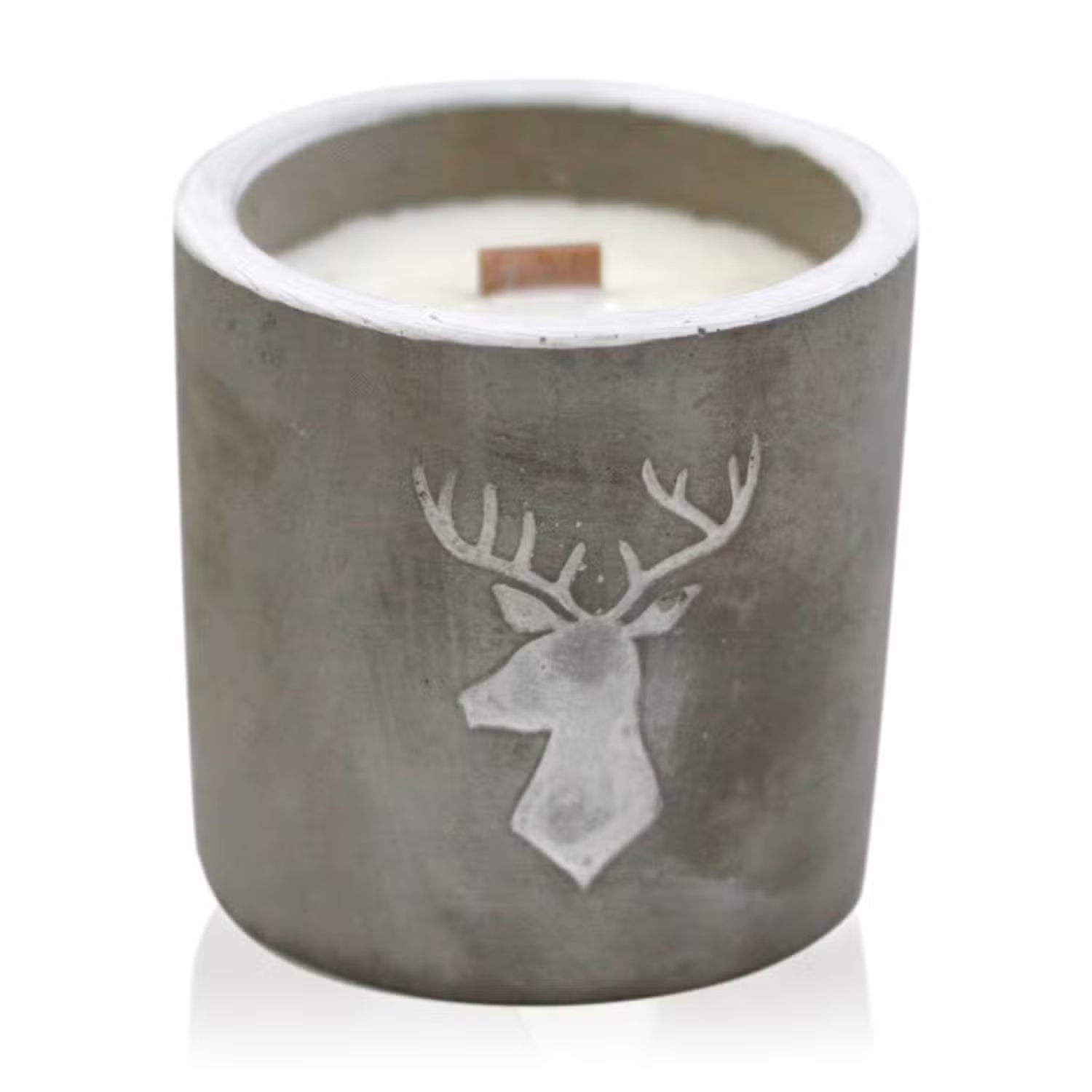 Medium Pot Candle - Whiskey & woodsmoke